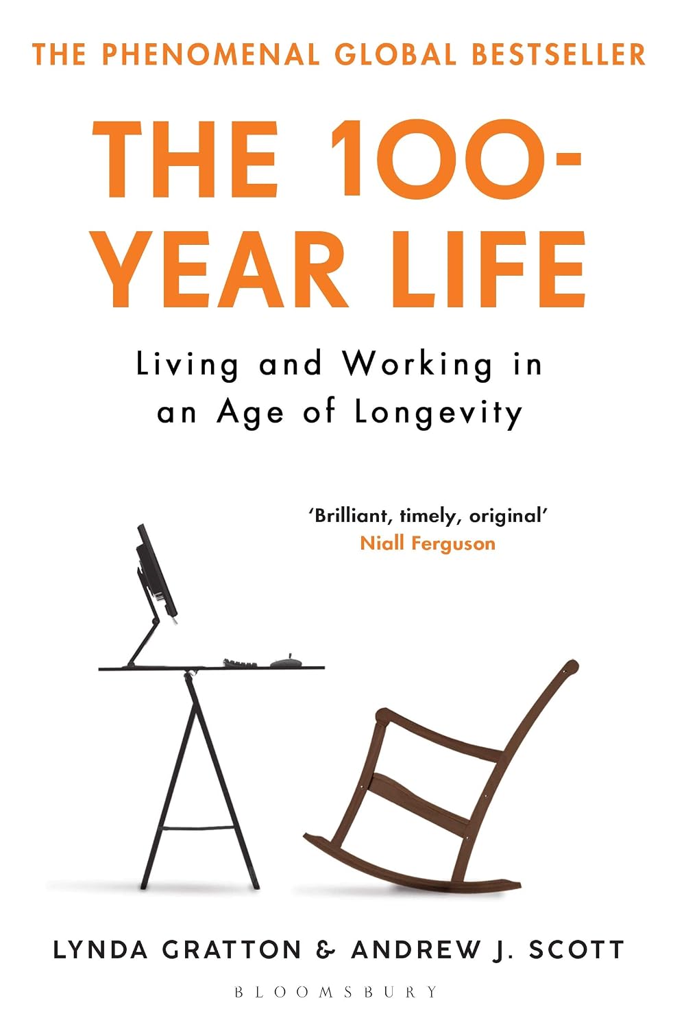 Cover of The 100-Year Life by Lynda Gratton & Andrew J. Scott